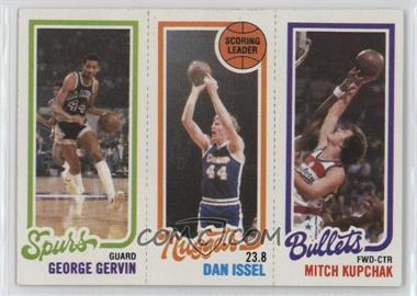 1980-81 Topps - [Base] #249-72-208 - George Gervin, Dan Issel, Mitch Kupchak