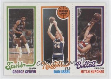 1980-81 Topps - [Base] #249-72-208 - George Gervin, Dan Issel, Mitch Kupchak