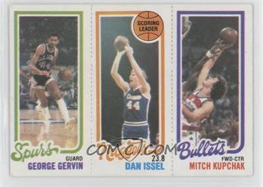 1980-81 Topps - [Base] #249-72-208 - George Gervin, Dan Issel, Mitch Kupchak