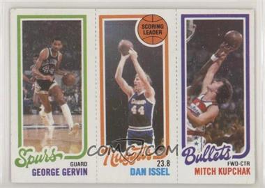 1980-81 Topps - [Base] #249-72-208 - George Gervin, Dan Issel, Mitch Kupchak