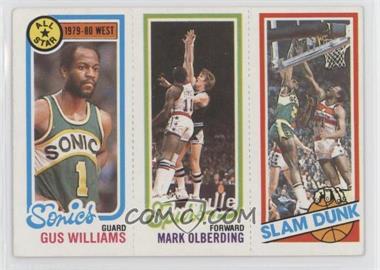 1980-81 Topps - [Base] #255-210-12 - Gus Williams, Mark Olberding, James Bailey