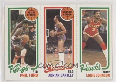 1980-81 Topps - [Base] #26-234-40 - Rick Robey, Adrian Dantley, Eddie Johnson