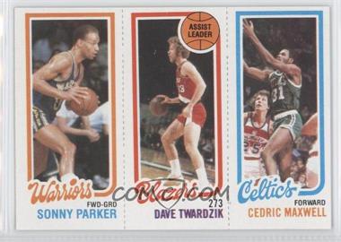 1980-81 Topps - [Base] #39-197-98 - Sonny Parker, Dave Twardzik, Cedric Maxwell