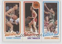 Sonny Parker, Dave Twardzik, Cedric Maxwell