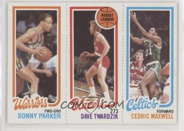 1980-81 Topps - [Base] #39-197-98 - Sonny Parker, Dave Twardzik, Cedric Maxwell