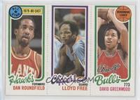 Dave Greenwood, World B. Free, Dan Roundfield