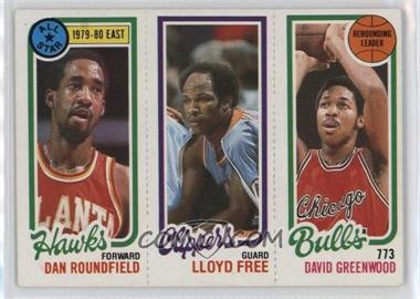 1980-81 Topps - [Base] #42-218-3 - Dave Greenwood, World B. Free, Dan Roundfield