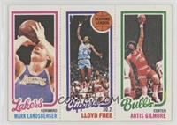 Mark Landsberger, Artis Gilmore, World B. Free