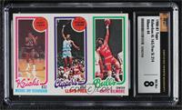 Micheal Ray Richardson, Artis Gilmore, World B. Free (Lloyd Free on Card) [CSG&…