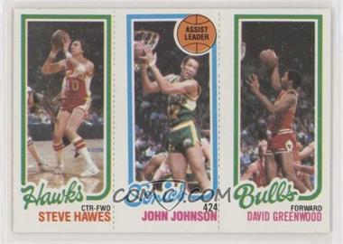 1980-81 Topps - [Base] #45-226-24 - Steve Hawes, John Johnson, David Greenwood