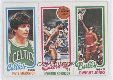 1980-81 Topps - [Base] #46-187-38 - Pete Maravich, Dwight Jones, Leonard Robinson