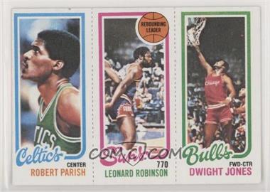 1980-81 Topps - [Base] #46-187-97 - Robert Parish, Dwight Jones, Leonard Robinson