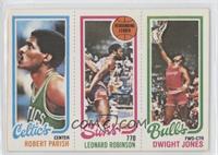 Robert Parish, Dwight Jones, Leonard Robinson