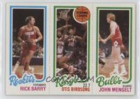 Rick Barry, Otis Birdsong, John Mengelt