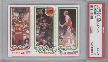 1980-81 Topps - [Base] #48-122-60 - Foots Walker, Otis Birdsong, John Mengelt [PSA 9 MINT]