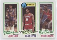 John Long, Julius Erving, Ricky Sobers