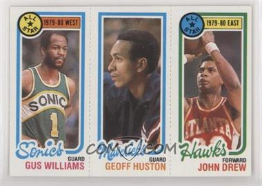 1980-81 Topps - [Base] #5-67-12 - Gus Williams, Geoff Huston, John Drew