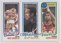 Wes Unseld, Geoff Huston, John Drew