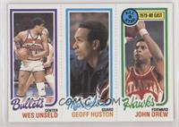 Wes Unseld, Geoff Huston, John Drew