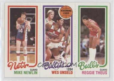 1980-81 Topps - [Base] #50-243-159 - Mike Newlin, Wes Unseld, Reggie Theus