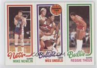 Mike Newlin, Wes Unseld, Reggie Theus