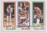 Mike Newlin, Wes Unseld, Reggie Theus