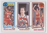 Moses Malone, Kevin Grevey, Dave Robisch [Good to VG‑EX]