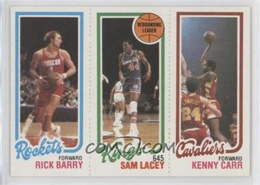 1980-81 Topps - [Base] #54-123-105 - Rick Barry, Sam Lacey, Kenny Carr