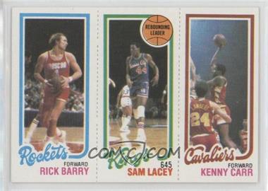 1980-81 Topps - [Base] #54-123-105 - Rick Barry, Sam Lacey, Kenny Carr