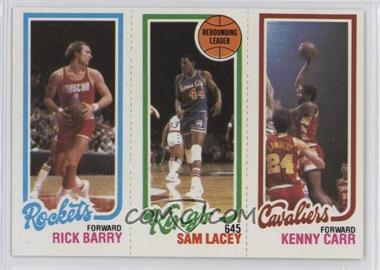 1980-81 Topps - [Base] #54-123-105 - Rick Barry, Sam Lacey, Kenny Carr