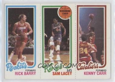 1980-81 Topps - [Base] #54-123-105 - Rick Barry, Sam Lacey, Kenny Carr