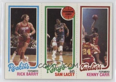 1980-81 Topps - [Base] #54-123-105 - Rick Barry, Sam Lacey, Kenny Carr