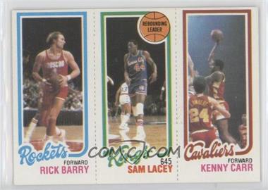1980-81 Topps - [Base] #54-123-105 - Rick Barry, Sam Lacey, Kenny Carr