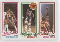 Norm Nixon, Sam Lacy, Kenny Carr