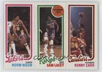 Norm Nixon, Sam Lacy, Kenny Carr