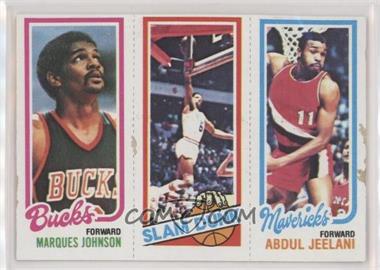 1980-81 Topps - [Base] #62-262-149 - Marques Johnson, Julius Erving, Abdul Jeelani [Poor to Fair]