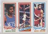 Maurice Lucas, Abdul Jeelani, Julius Erving