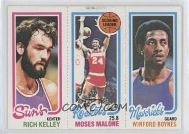 1980-81 Topps - [Base] #64-102-192 - Rich Kelley, Moses Malone, Winford Boynes [Poor to Fair]