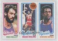 Rich Kelley, Moses Malone, Winford Boynes