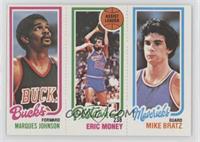 Marques Johnson, Eric Money, Mike Bratz