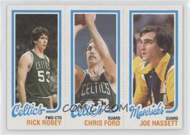 1980-81 Topps - [Base] #66-37-40 - Joe Hassett, Chris Ford, Rick Robey