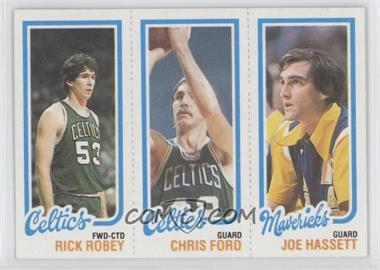1980-81 Topps - [Base] #66-37-40 - Joe Hassett, Chris Ford, Rick Robey