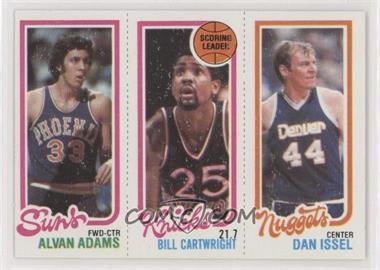 1980-81 Topps - [Base] #76-163-189 - Alvan Adams, Bill Cartwright, Dan Issel