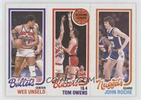 Wes Unseld, Tom Owens, John Roche