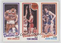 Wes Unseld, Tom Owens, John Roche