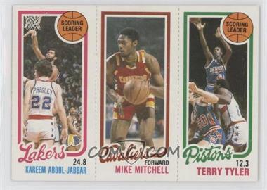 1980-81 Topps - [Base] #81-56-132 - Kareem Abdul-Jabbar, Mike Mitchell, Terry Tyler