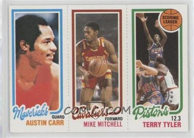 1980-81 Topps - [Base] #81-56-61 - Austin Carr, Mike Mitchell, Terry Tyler