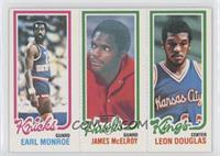 Earl Monroe, Leon Douglas, Jim McElroy