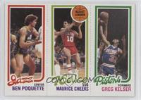 Ben Poquette, Maurice Cheeks, Greg Kelser