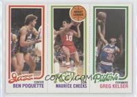 Ben Poquette, Maurice Cheeks, Greg Kelser